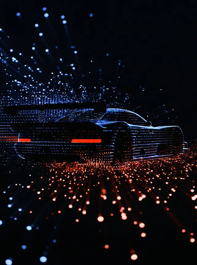 Fiber Optic Racing Car