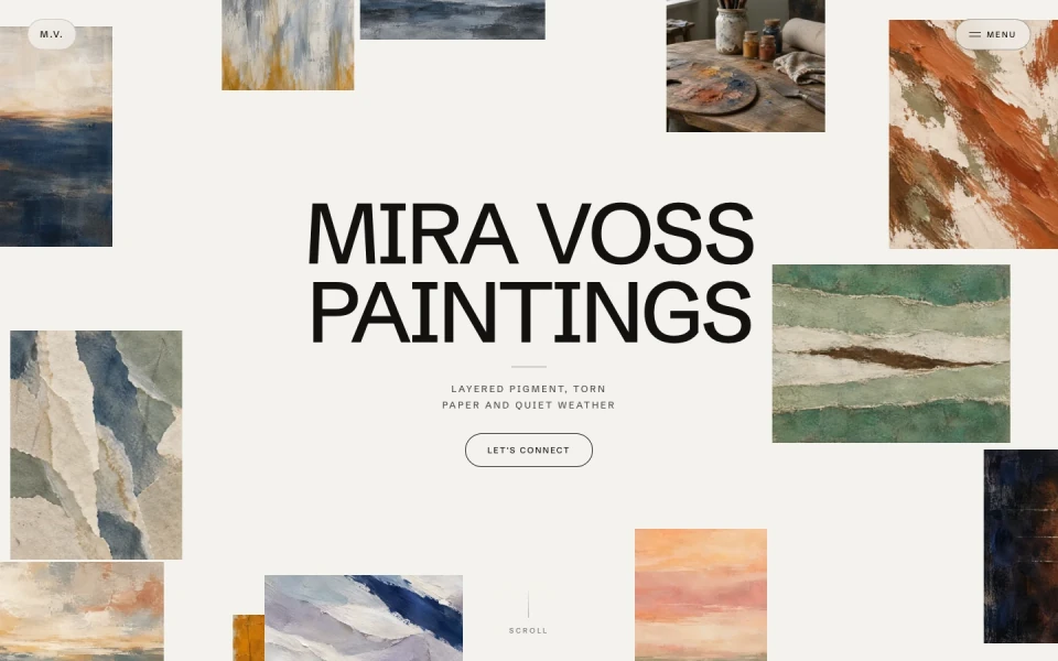 Mira portfolio website